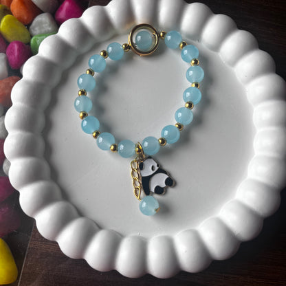 Panda Charm Bracelet Trio Combo