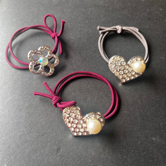 Fancy Hair Rubber Band (Set Of 3)