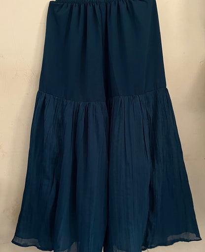Zarqash Teal Garara Suit