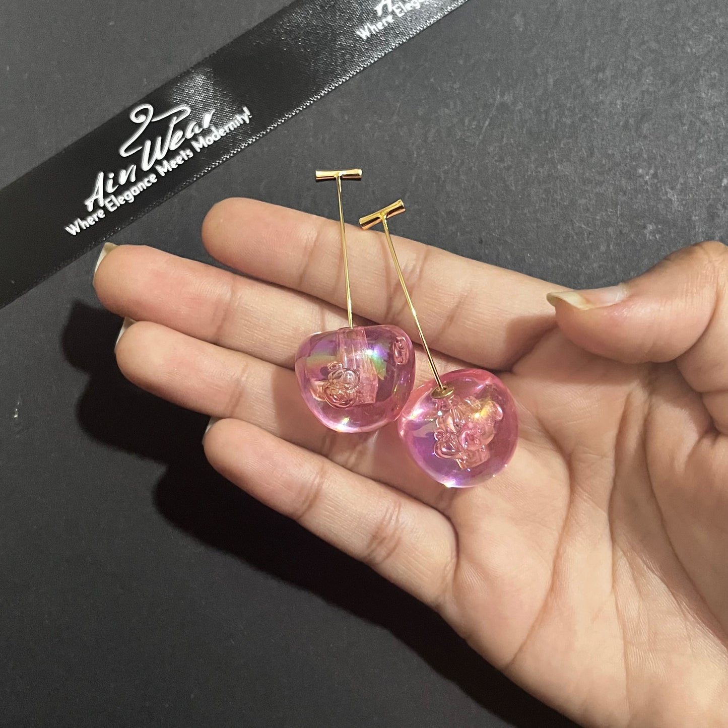 Pinteresty Cherry Earrings