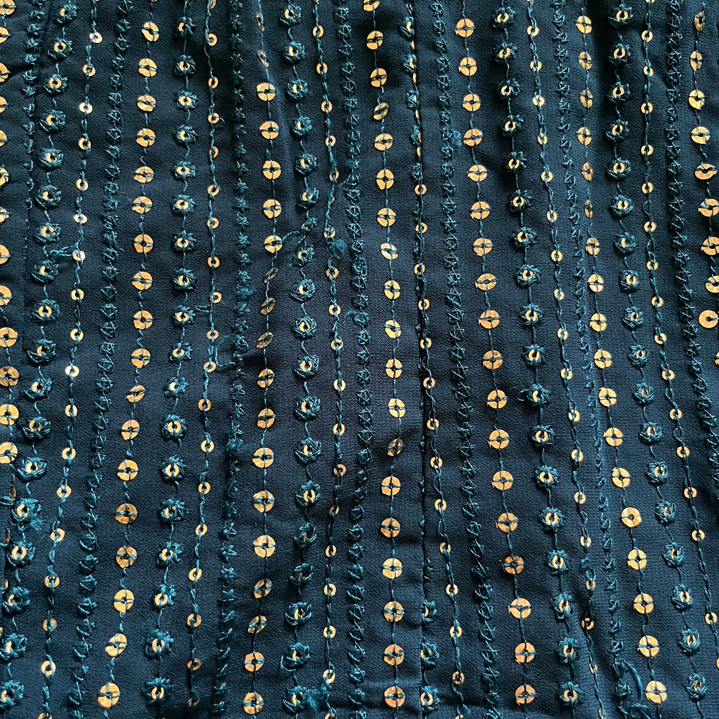 Zarqash Teal Garara Suit
