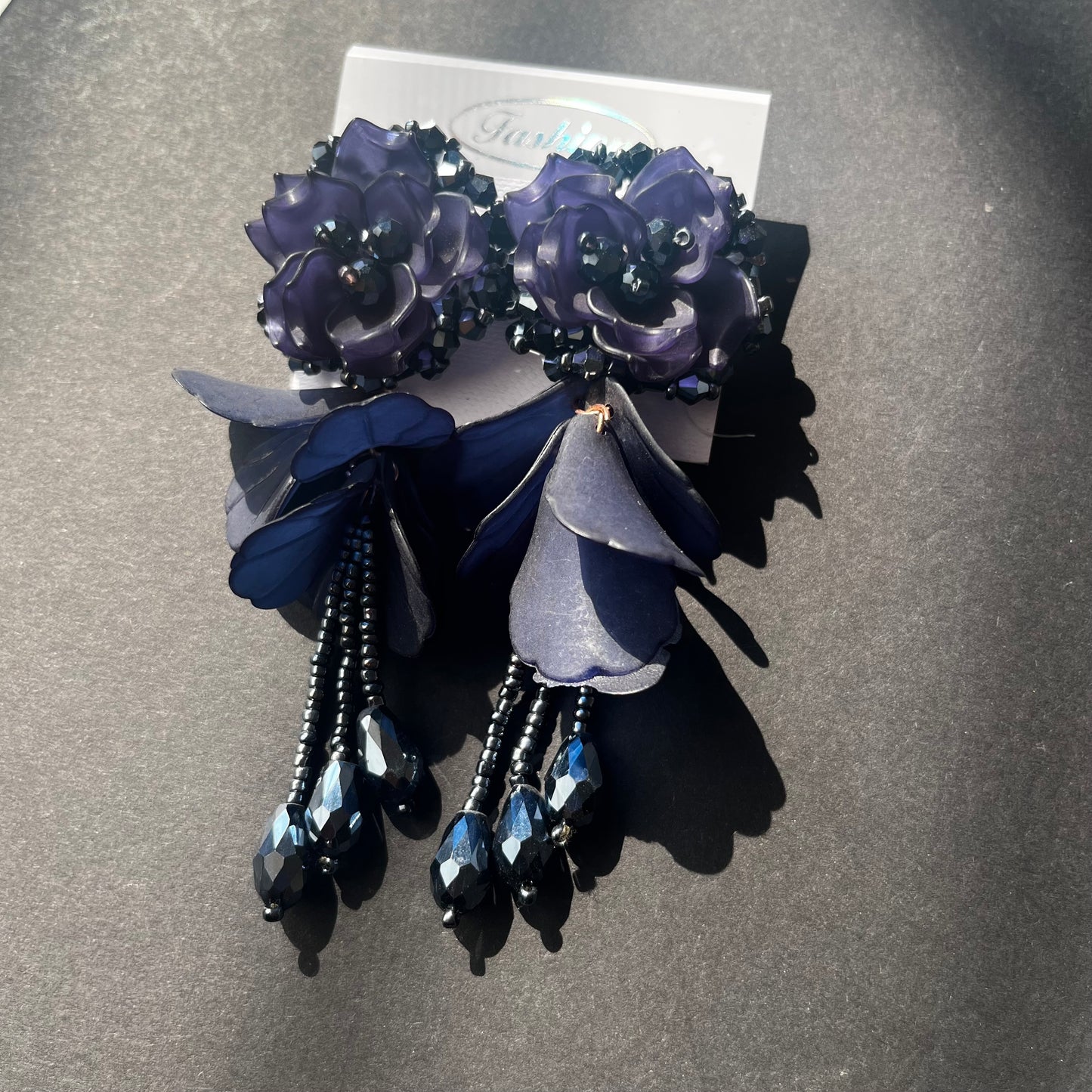 Dark Blue Aesthetic Earrings