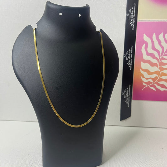 Gold Plated Snake Chain (Anti Tarnish)