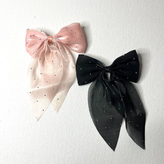 Hair Bow Clip (Set Of 2)