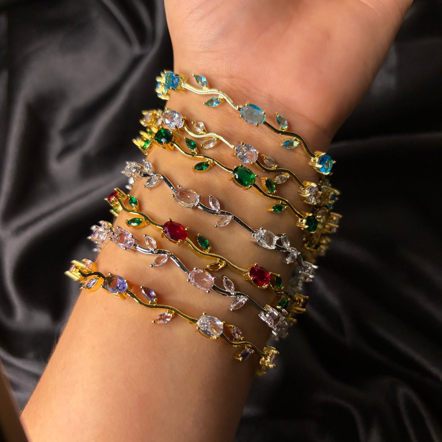 Viral Tulip Anti Tarnish Bracelets