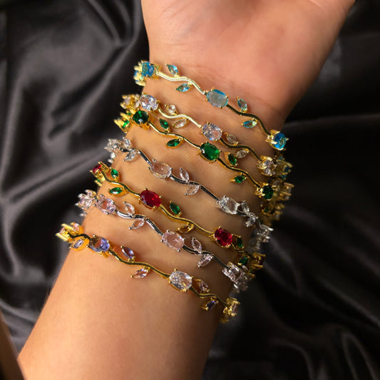 Viral Tulip Anti Tarnish Bracelets