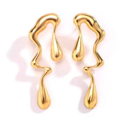 Viral Abstract Glossy Earrings