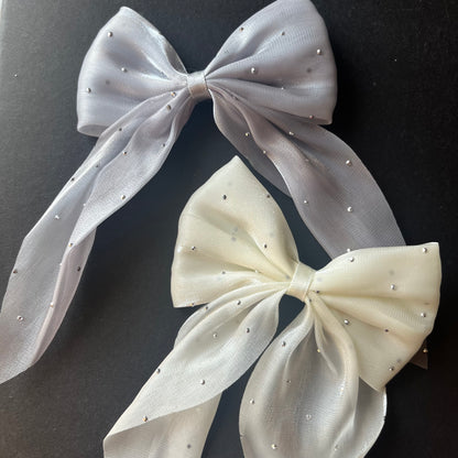 Bow Hair Clip Combo