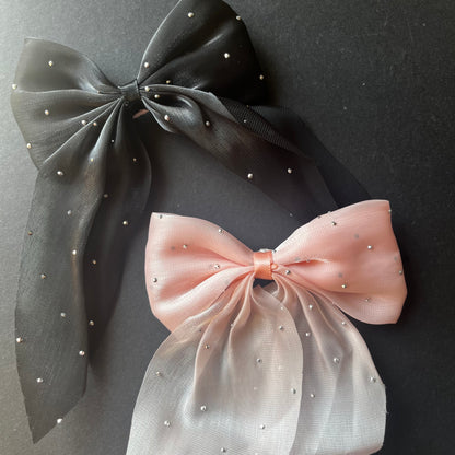 Bow Hair Clip Combo