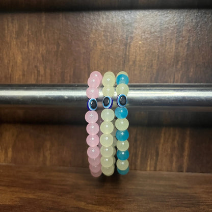 Trio Evil Eye Bracelet Combo Ain Wear