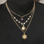 Flower Layered Necklace