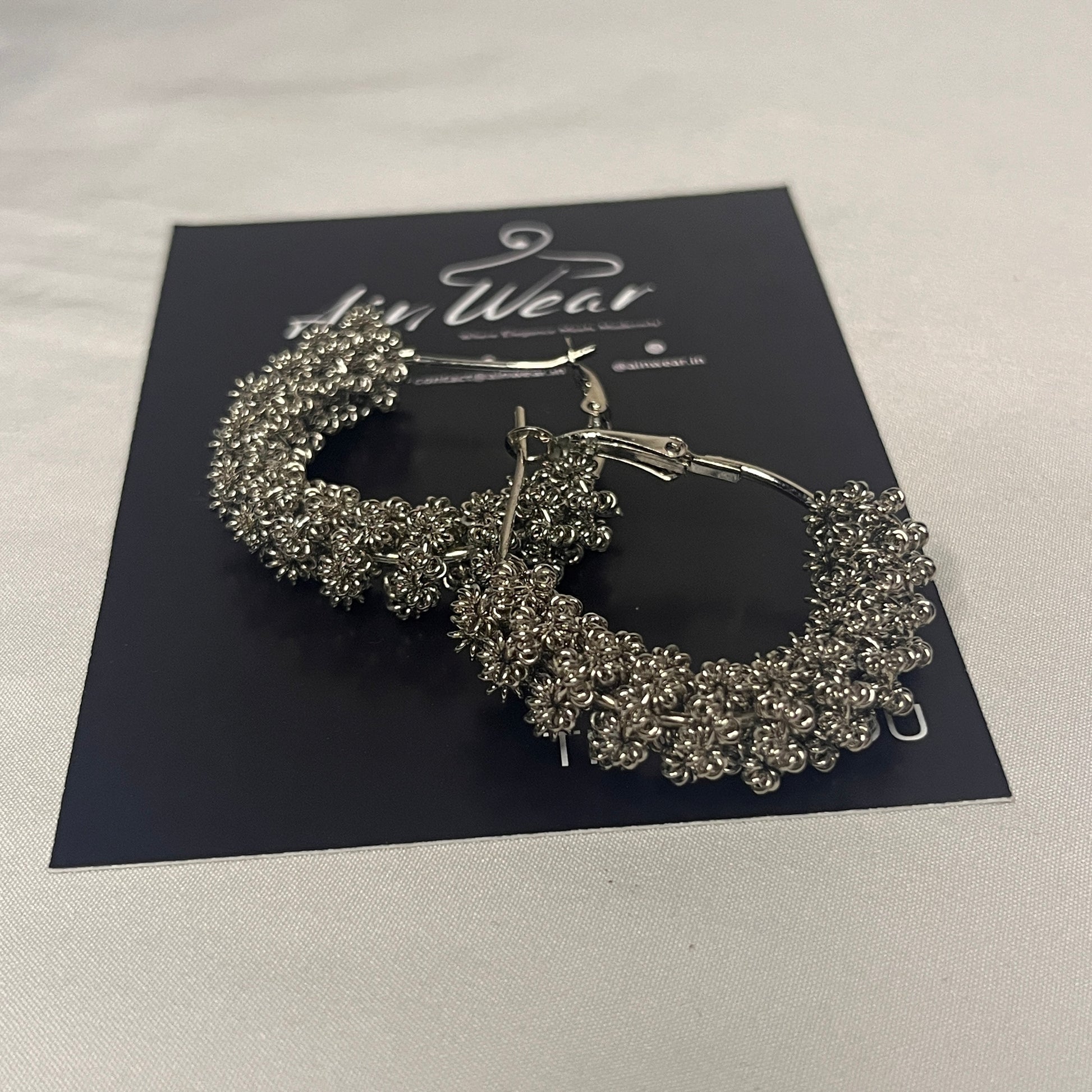 Oxidised Silver Plated Earrings Ain Wear - Where Elegance Meets Modernity!