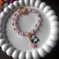 Pink Panda Charm Bracelet