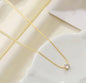 Viral Gold Plated Stainless Steel Anti Tarnish Stone Studded Pendant
