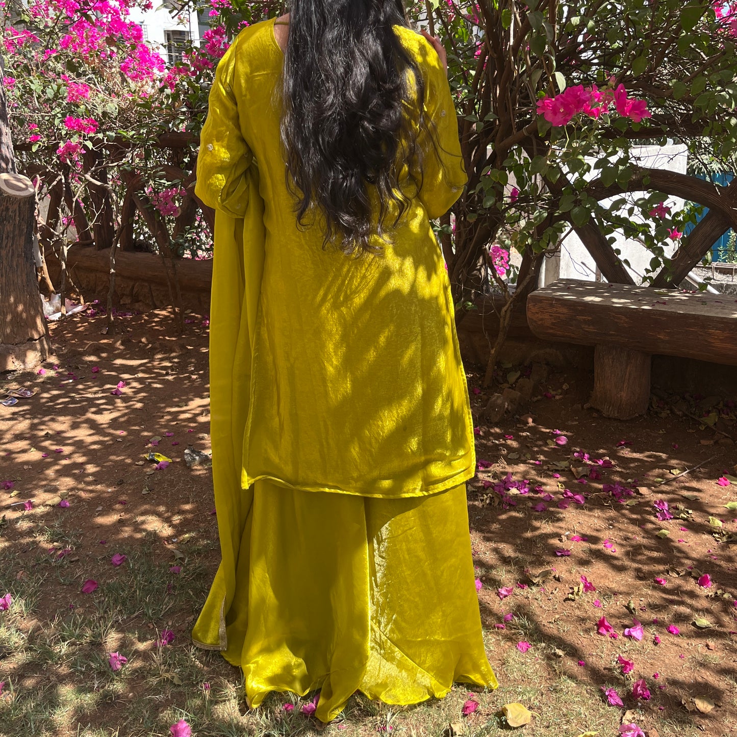 Zard Mustard Yellow Suit