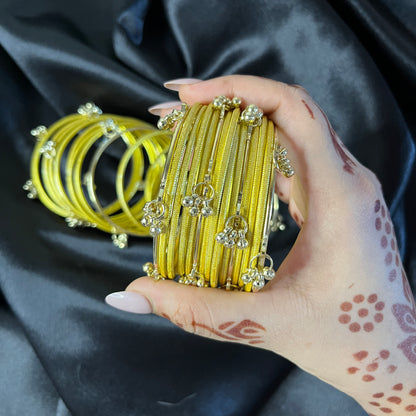 Viral Golden & Silver Kashmiri Bangles