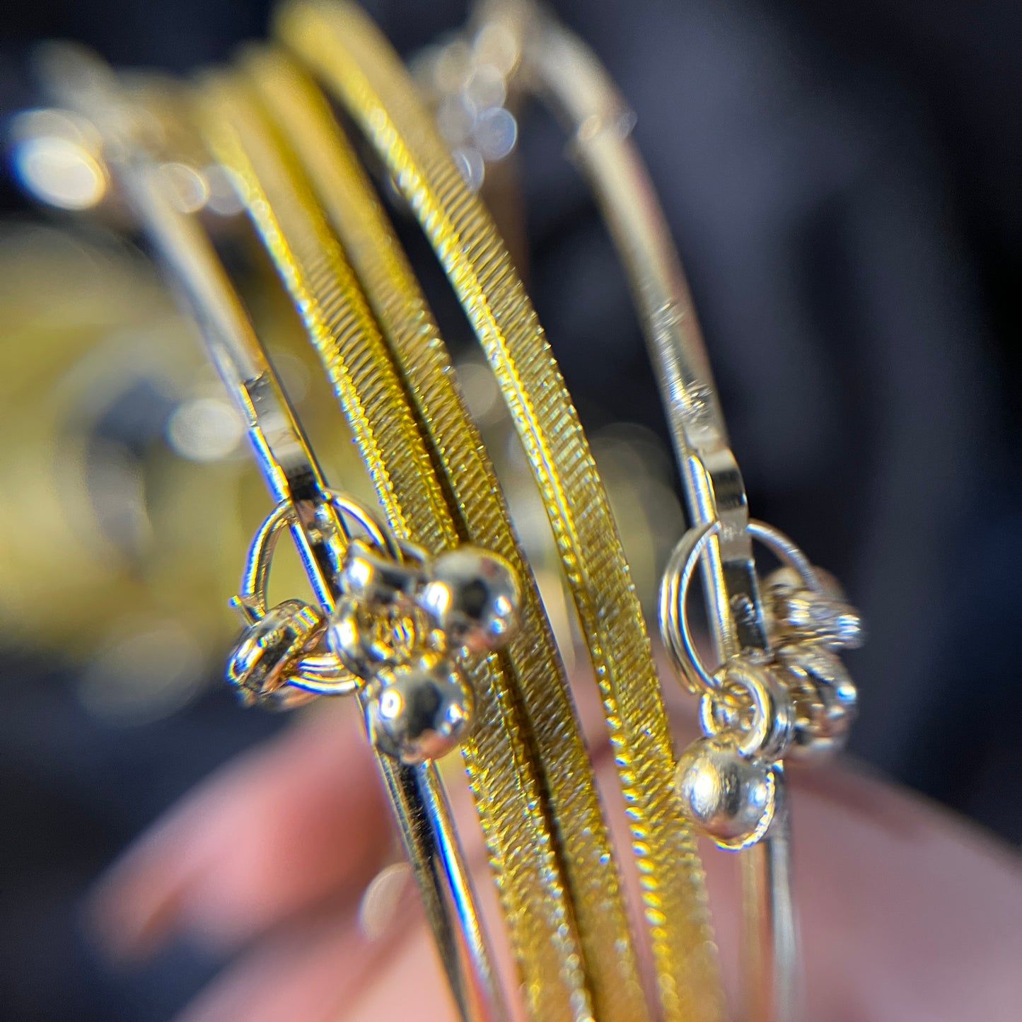 Viral Golden & Silver Kashmiri Bangles
