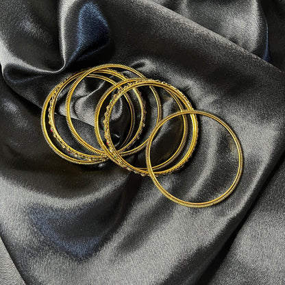 Golden Traditional Bangles