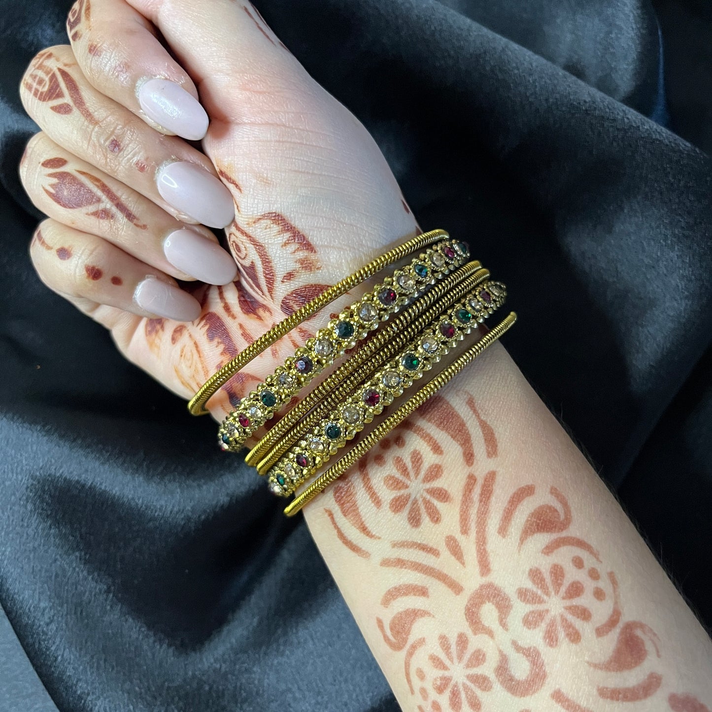 Golden Traditional Bangles