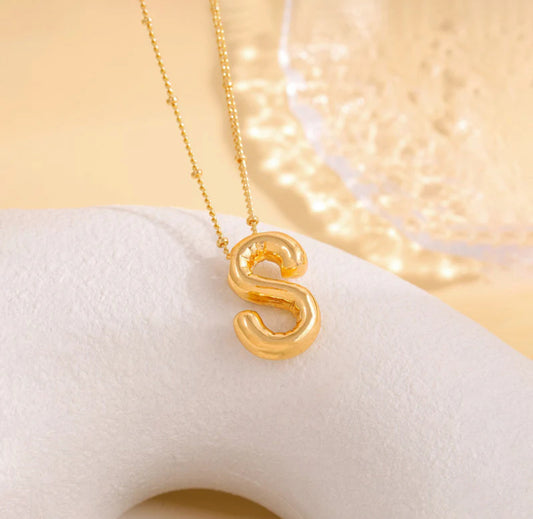 Viral Initial Anti Tarnish Necklace