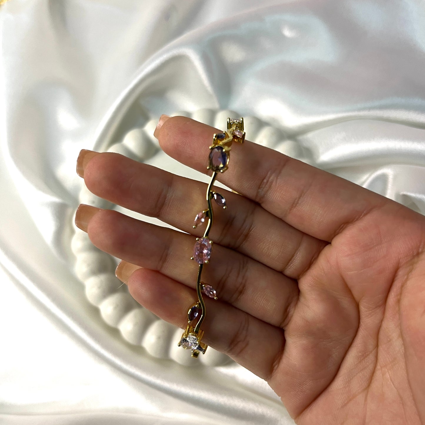 Viral Tulip Anti Tarnish Bracelets