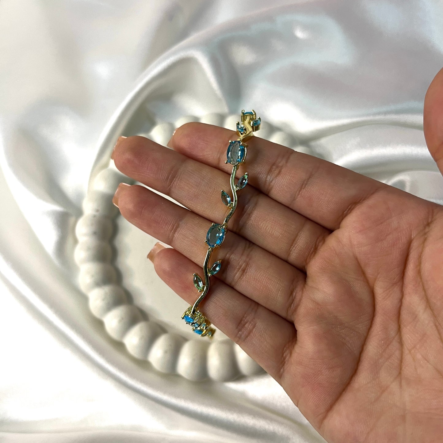 Viral Tulip Anti Tarnish Bracelets