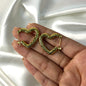 Anti Tarnish Heart Earrings