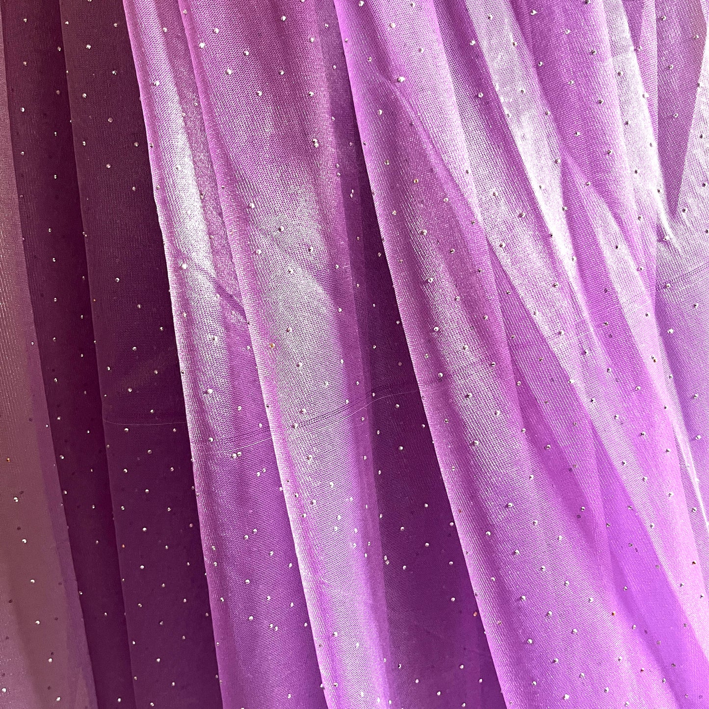 Lavender Organza Silk Hand Work Saree