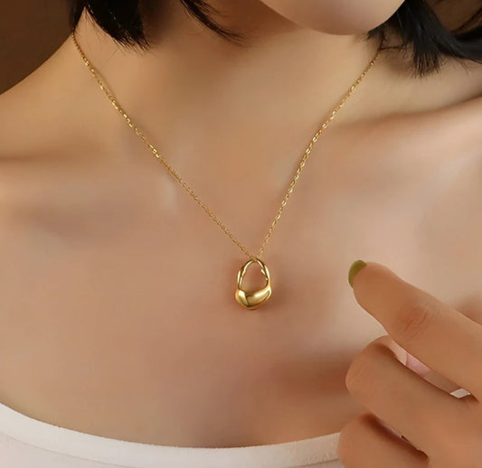 Viral Anti Tarnish Contemporary Pendant