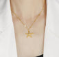 Viral Anti Tarnish Star Theme Necklace