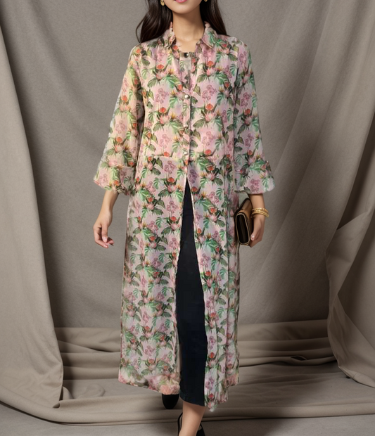 Thigh Slit Kurti Ain Wear - Where Elegance Meets Modernity!