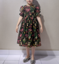 Black Soft Georgette Frock