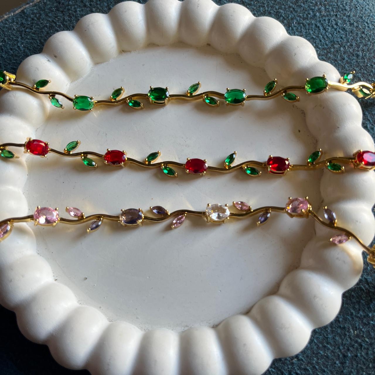 Viral Tulip Anti Tarnish Bracelets