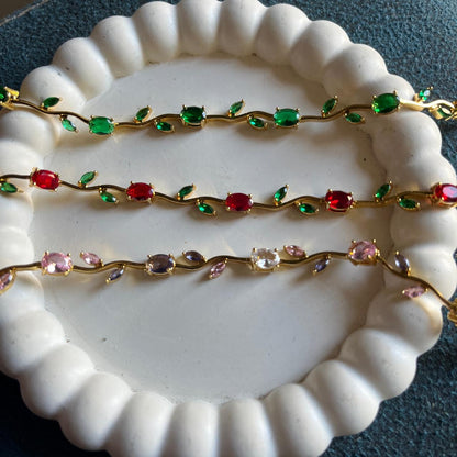 Viral Tulip Anti Tarnish Bracelets